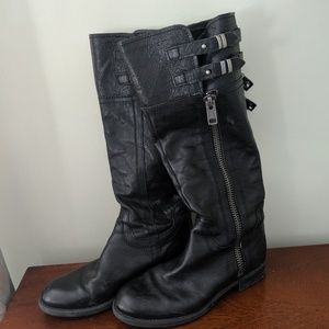Black Franco Sarto Boots